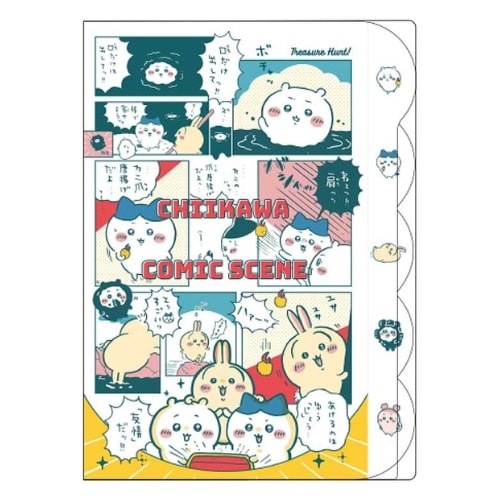 ちいかわ セブンクリアファイル、ノート オーナメント お弁当セット