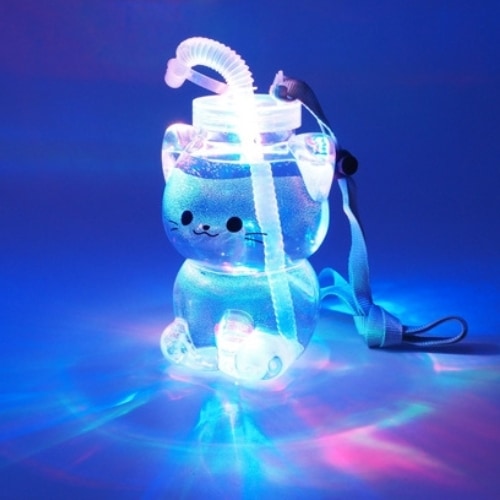 ピカピカ光る！ネコちゃんボトル | 光るおもちゃ | ワンダーモール