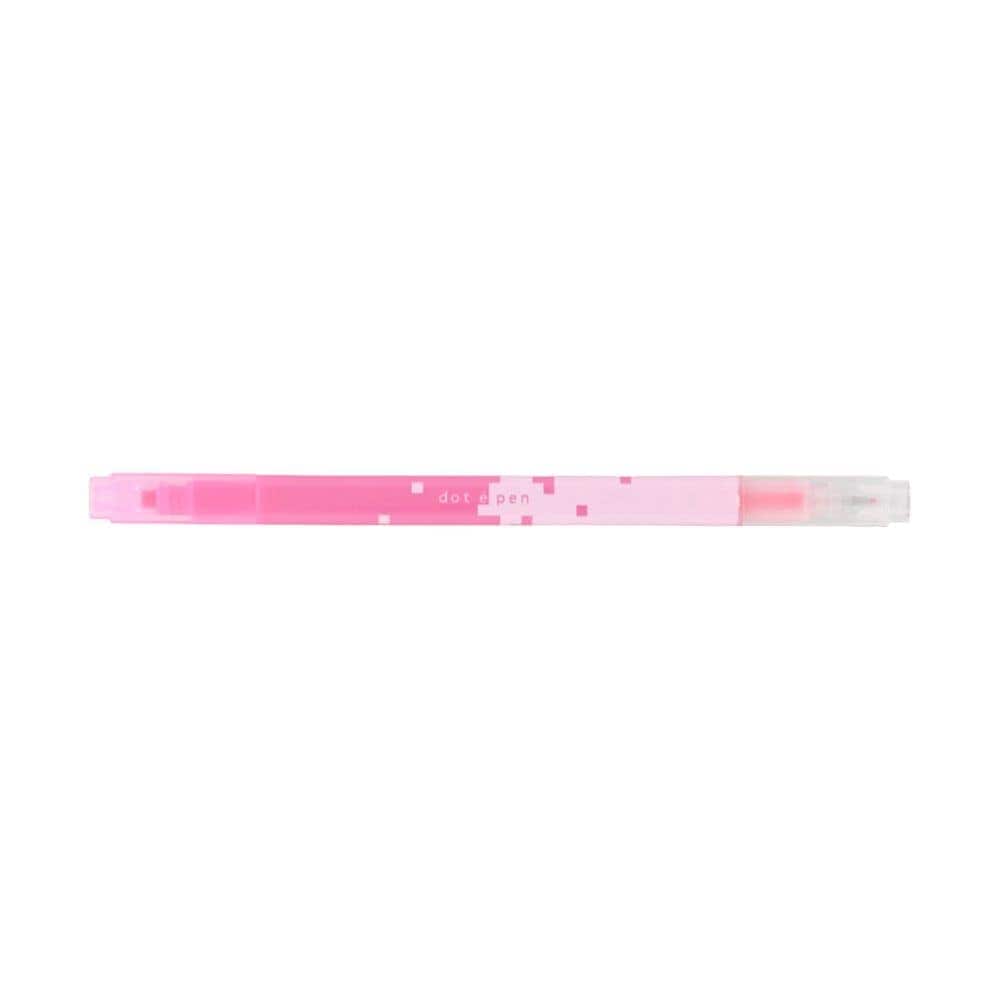 四角マーカー dot e pen 蛍光ピンク | シンプル文具 | ワンダー