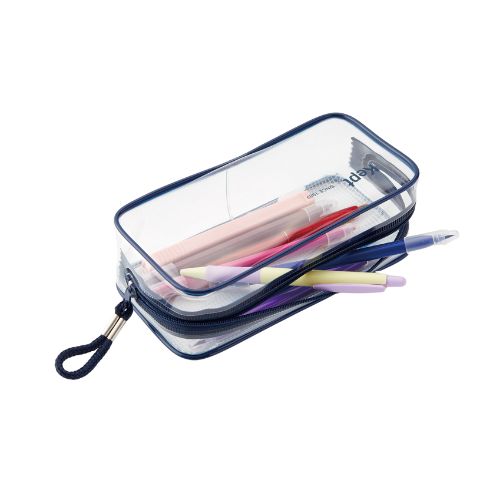 Kept クリアペンポーチ グレイッシュグリーン | その他学用品