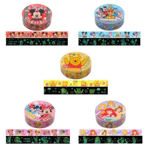 ディズニーオールスター蓄光マスキングテープ | 50円以下 | ワンダーモール