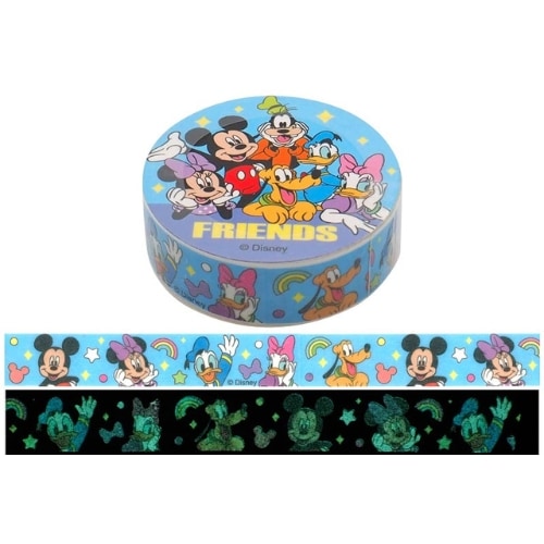 ディズニーオールスター蓄光マスキングテープ | 50円以下 | ワンダーモール