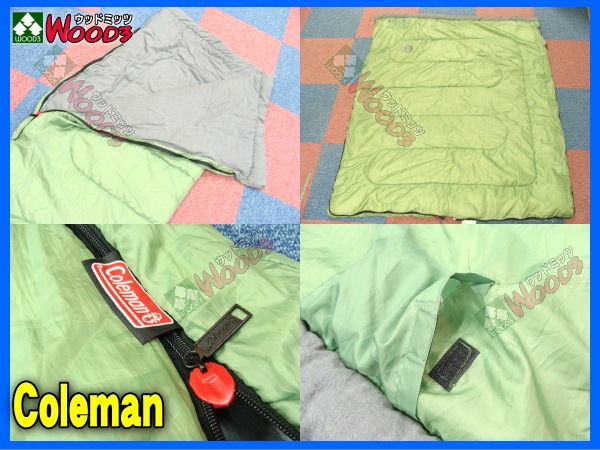 てん　Colemanキッズ用寝袋　2個 てん Colemanキッズ用寝袋 2個 てん Colemanキッズ用寝袋 2個