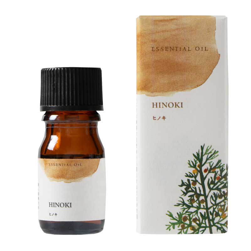 【WOOD&GROVE ウッドアンドグローブ 通販】生活の木 Wエッセンシャルオイル ヒノキ 5ml/Hinoki 5ml