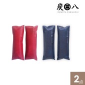 【WOOD&GROVE ウッドアンドグローブ 通販】炭八ミニ シューズケアセット（ネイビー/レッド 2足セット）