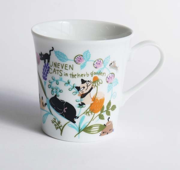 陶器】【食器】マグカップねこFLOWER | 猫グッズ,キッチン用品 | 中川