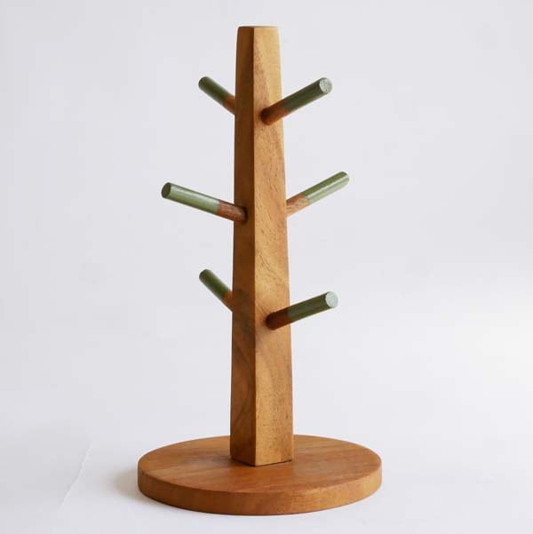 木製キッチン用品 木のラック アカシアマグツリー | 木製品・クラフト