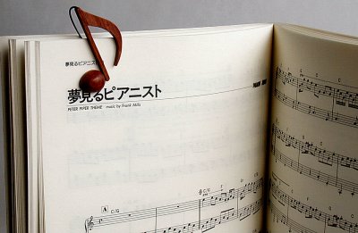 木製文具 木のクリップ 音符クリップ ト音記号 ローズ 木製品 クラフト 雑貨 ステーショナリー 中川木材産業オンラインショップ