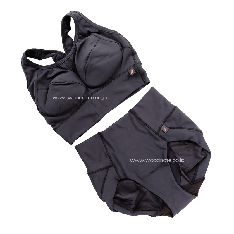 メンズファットバーンスパッツ ブラック L BiBi Grant Ladies