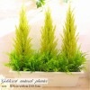 送料無料◎ ゴールドクレスト ナチュラル プランター 横幅58cm  観葉植物 屋外対応　枯れない  お手入れ不要  ディスプレイ 領収書発行 大量注文可能