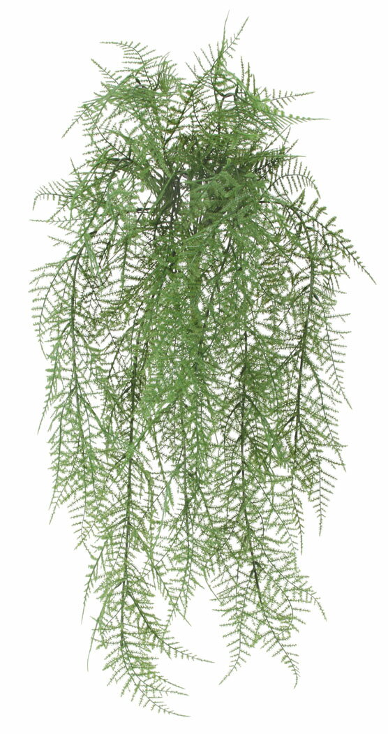 【造花ガーランド】【人工観葉植物】【アスパラブッシュ】　　代引き不可　【屋外使用可】グリーンツタ