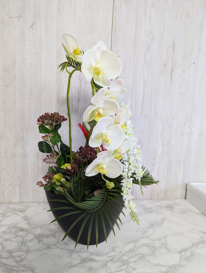 造花　　お正月アレンジ　迎春アレンジ　お祝い　水引きアレンジ　ラッピング無料　　【 送料無料】