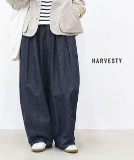 A11801]HARVESTY(ハーベスティ) 10ozデニムサーカスパンツ/ワン
