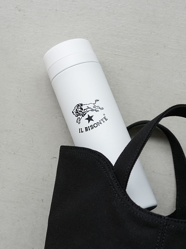 ◇【国内正規販売店】[5432409298]IL BISONTE(イルビゾンテ) SLIM THERMOSTAT STAINLESS BOTTLE/スリム サーモ ステンレスボトル B