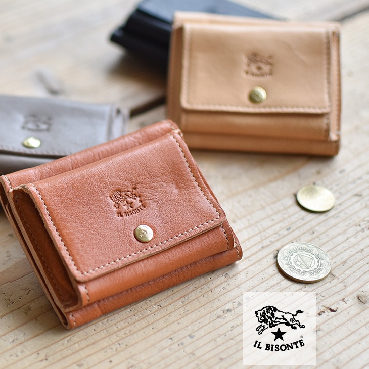 IL BISONTE オレンジ 財布 収納袋付き 開運日に新しいお財布 | IL BISONTE (イル ビゾンテ) 日本公式