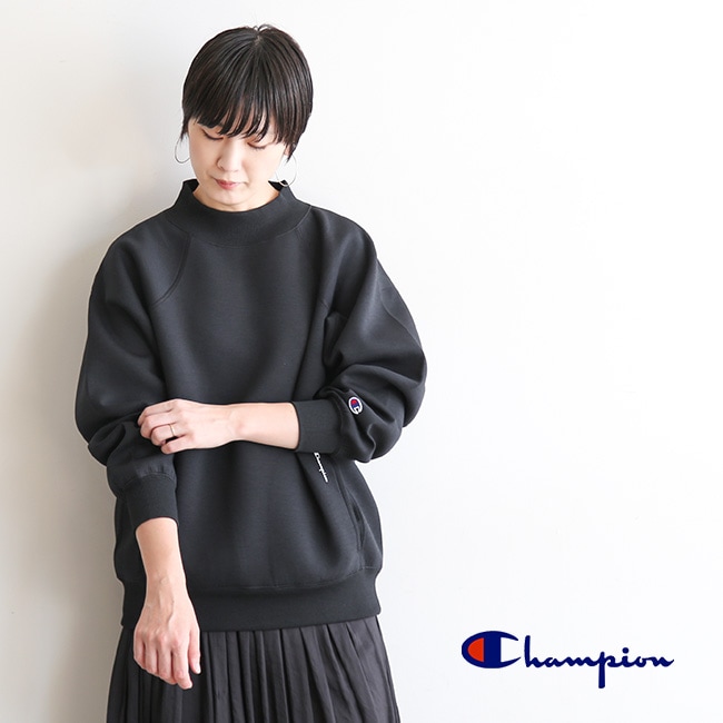 CW-S026]Champion (チャンピオン)BLACK EDITION ストレッチハイネック