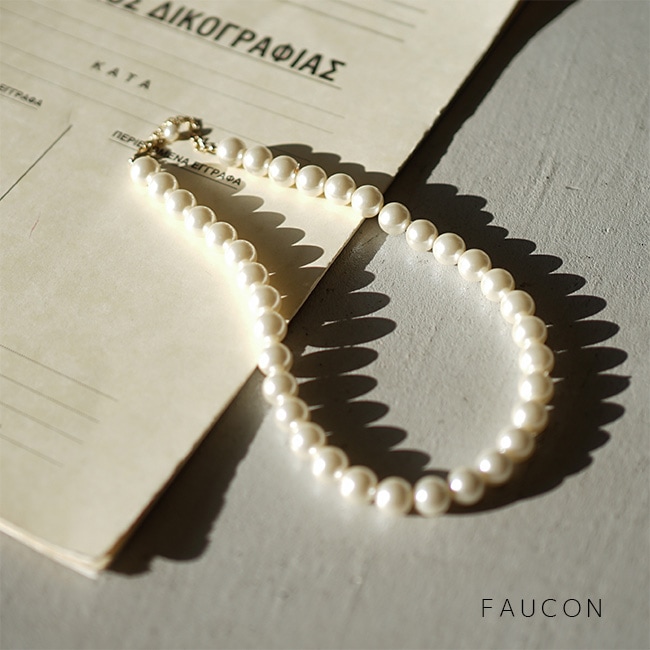 [5494]FAUCON(フォーコン/フォコン)パールネックレス【メール便対応可】oCZJ