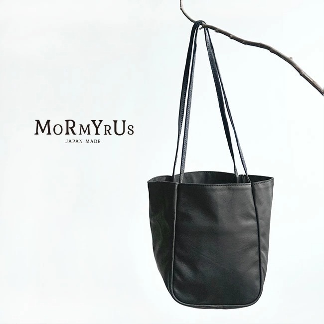 [M-140]MORMYRUS(モルミルス)Washable Leather Tote/トートバッグoEZY