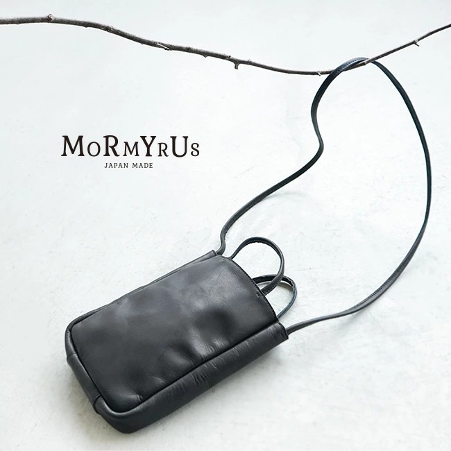 [M-141]MORMYRUS(モルミルス)Leather 2way Pochette(レザー2wayポシェット)oEZY