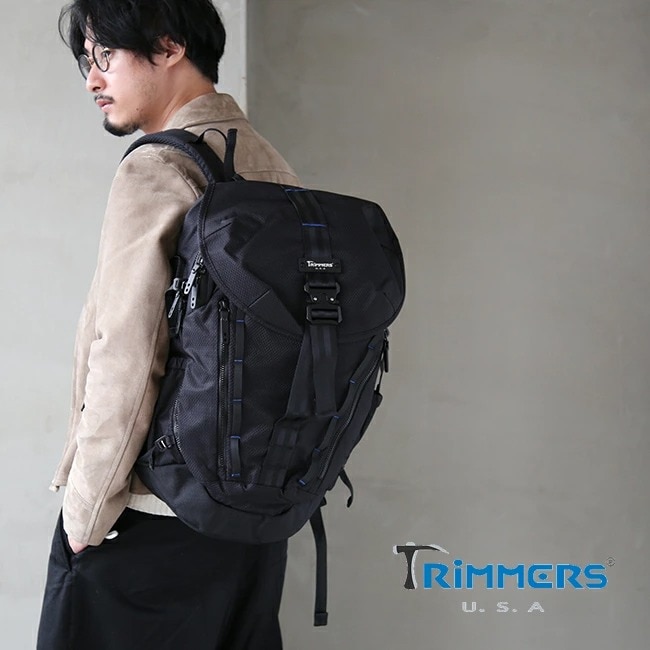 Trimmers USA トリマーズ バックパック リュック 新品 ブラック 黒 TRIMMERS U.S.A(トリマーズ) / Mountscaper(マウントスケーパー