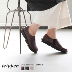 【SALE 50%OFF】trippen(トリッペン)YEN(イェン)/レザースリッポン/サイドゴア/ショートブーツUY セール [YEN-BOX/DEV]
