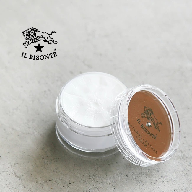 ◇【国内正規販売店】(54723-0-5890) IL BISONTE(イルビゾンテ)NATURAL LEATHER CREAM(ナチュラルレザークリーム)ヌメ革クリーム/ケア用品jGZY