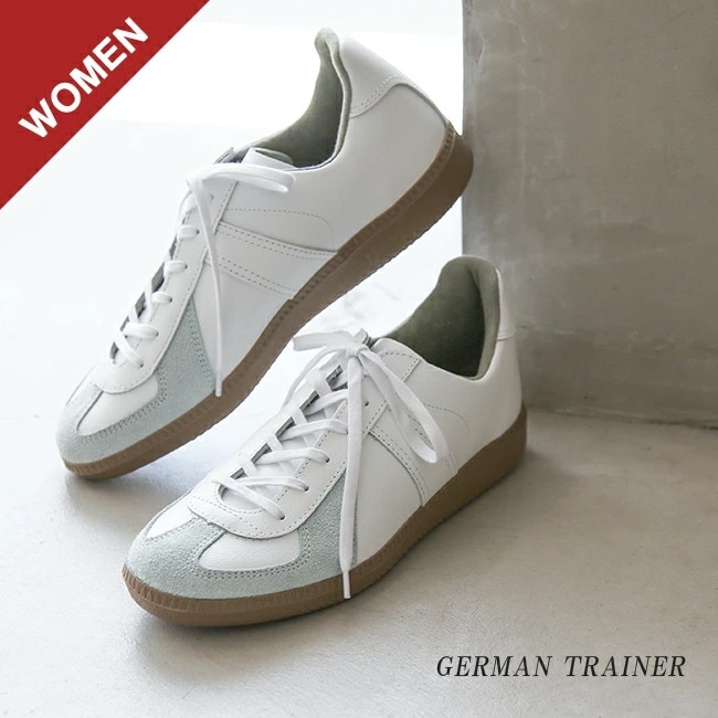 [TU1121174]GERMAN TRAINER(ジャーマントレーナ―)GERMAN TRAINER SNEAKER/ジャーマントレーナ―スニーカーuUAY