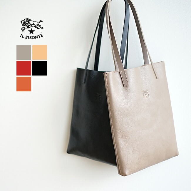 ◇【国内正規販売店】[54212-3-00214] IL BISONTE(イルビゾンテ)トートバッグoUAY