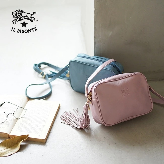 ◇【国内正規販売店】 IL BISONTE(イルビゾンテ)【2021SSコレクション】クロスボディバッグ/ボックスoMAY [54212-3-02511]