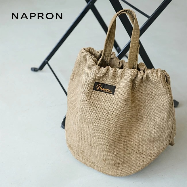 [NP-BG07-21S2]NAPRON(ナプロン)PATIENTS BAG(ペイシェントバッグ)/巾着バッグ【メール便対応可】jIR