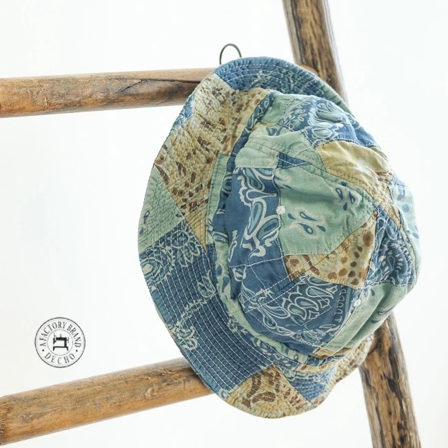 [ANDC-069]DECHO(デコー)PATCHWORK HUNTER HAT（パッチワークハンターハット）【メール便対応可】oNWE