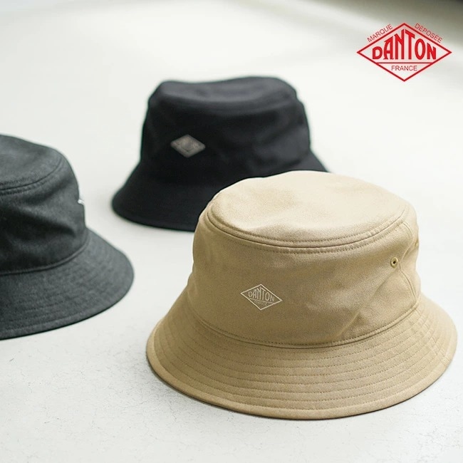 ◇[JD-7307EFL] DANTON(ダントン)POLYESTER FLANNEL BUCKET HAT/ポリエステル フランネル バケットハットuJJ