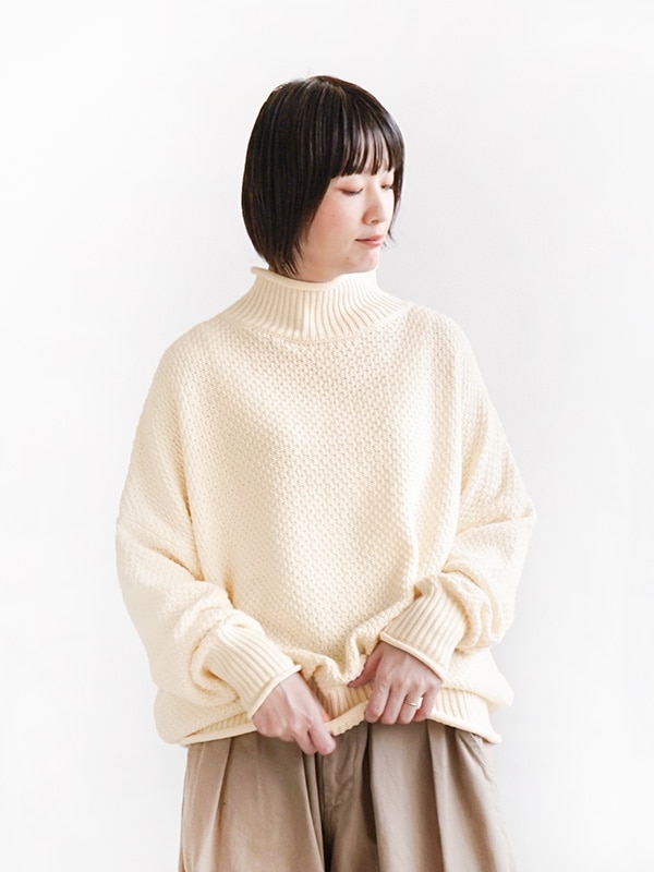141123]mao made(マオメイド)やわらかコットンアクリル鹿の子