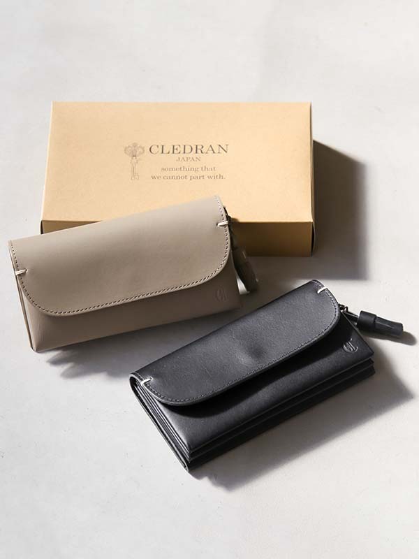 [cl3353]CLEDRAN(クレドラン)CHERI ACCORDION LONG WALLETT/ シェリ アコーディオンロングウォレット