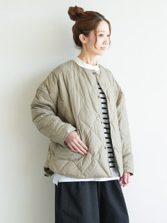 【SALE 30%OFF】◇solamonat poche(ソラモナポッシェ) リバーシブルビッグダウンカーディガン/REVERSIBLE BIG DOWN CARDIGAN セール [poche-rvbigdowncd]