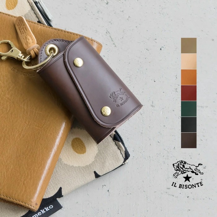 ◇【国内正規販売店】IL BISONTE(イルビゾンテ)キーレス キーケース [5432404150/5452404290]