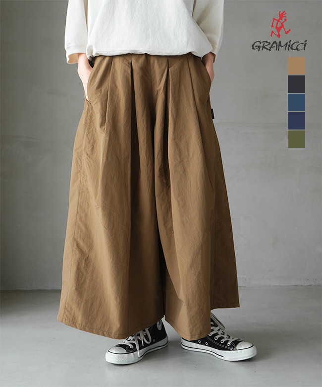 GRAMICCI(グラミチ)NYLON FLARE PANT ナイロンフレアパンツ レディース