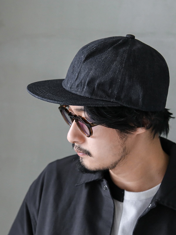 [KS22SKJ01]KAPTAIN SUNSHINE(キャプテンサンシャイン)Denim BB Cap/デニムBBキャップ