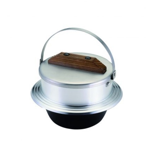 ユニフレーム キャンプ羽釜 3合炊き、羽釜袋、しゃもじセット aabfa08e1a7098e7736f72095c1573