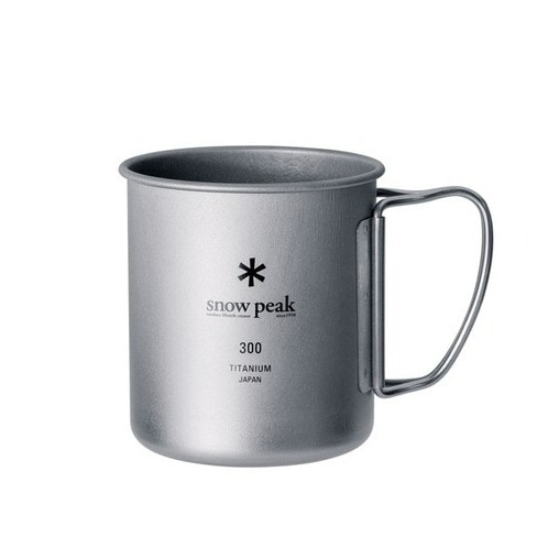 [MG-142]snow peak(スノーピーク)<br>チタンシングルマグ 300【ラッピングキット適用外】