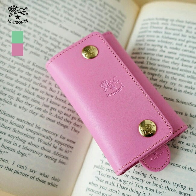 【国内正規販売店】IL BISONTE(イルビゾンテ)キーケース/2022SPRING SUMMER COLLECTION [54222304590]