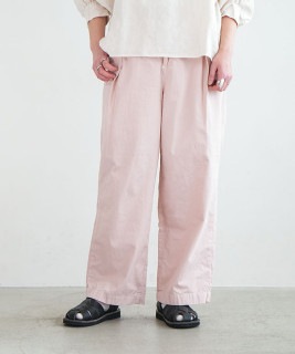 【コットンリネン】Berluti　Slacks Pants　薄ピンク　46　春夏 WOODY HOUSE 公式通販サイト