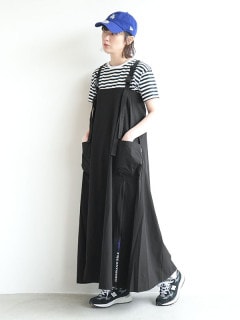 【SALE 50%OFF】[tm221wh15082/-d]THOUSAND MILE(サウザンドマイル) 別注 ジャンパースカート/ワンピース セール