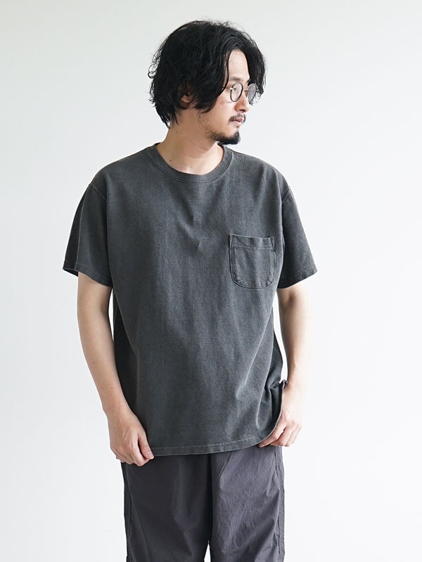 GOST1702]GOOD ON (グッドオン)S/S PIQUE POCKET TEE(ショートスリーブ