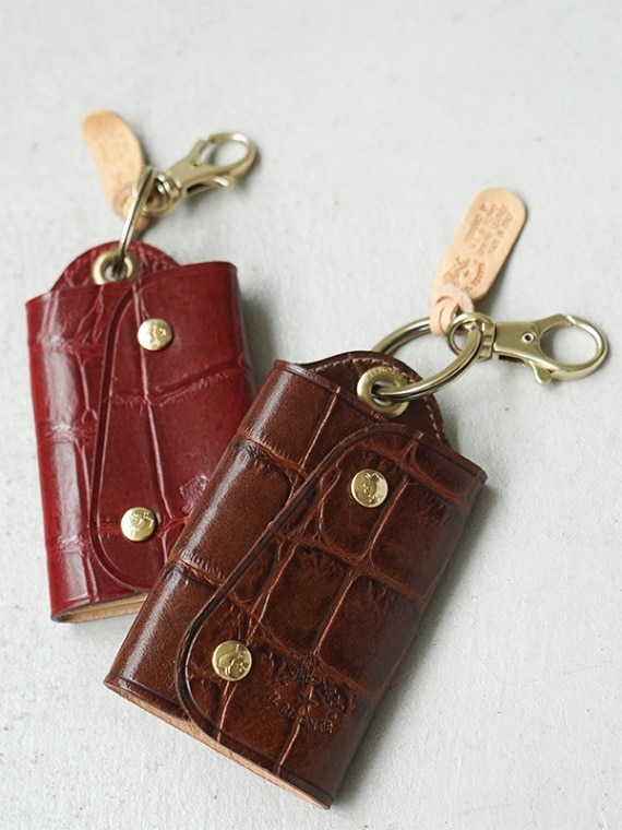 ◇【国内正規販売店】 IL BISONTE(イルビゾンテ)キーケース【メール便対応可】 [5432409350]