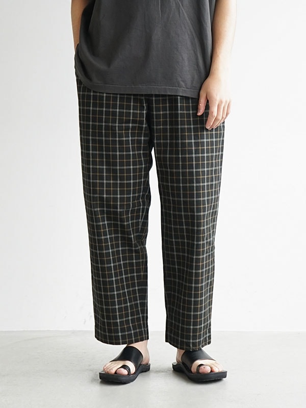 [E-22206b]EEL Products (イール)SUN PANTS / CHECK (サンパンツ / チェック)