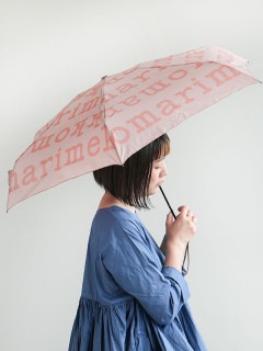 【国内正規販売店】marimekko(マリメッコ)【日本限定】Mini Manual Logo 折りたたみ傘 [52229291220]