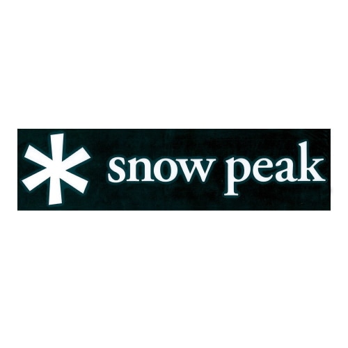 [nv-007] / Snow Peak(スノーピーク) / スノーピークロゴステッカーアスタリスクM 【ラッピングキット適用外】