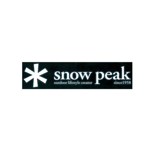 [nv-008] / Snow Peak(スノーピーク) / スノーピークロゴステッカーアスタリスクL 【ラッピングキット適用外】