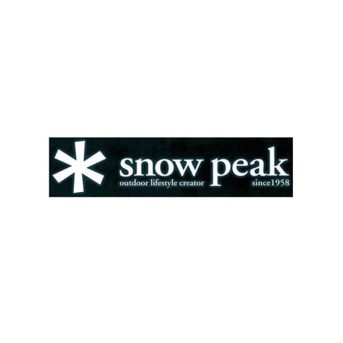 [nv-008] / Snow Peak(スノーピーク) / スノーピークロゴステッカーアスタリスクL 【ラッピング対象外】